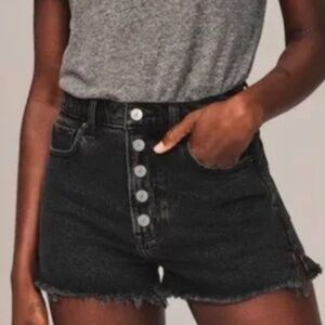 NWT Abercrombie & Fitch High Rise Mom Short